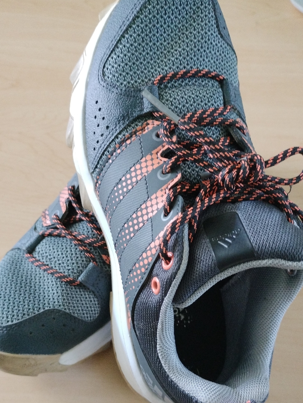 Adidas Galaxy Trail Women Sneakers Orange and Gray Size 6.5